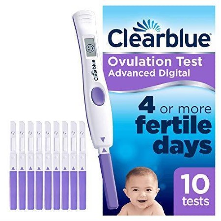 CLEARBLUE OVULATION TEST ~ IDENTIFY 4 MOST FERTILE DAYS (10)